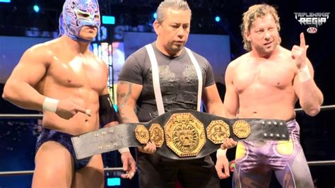 aaa wrestling omega vs dragon lee